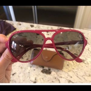 Pink Ray Ban Sunglasses